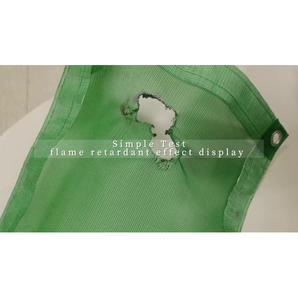 Fire retardant, high-strength, durable fireproof mesh sheets for construction
