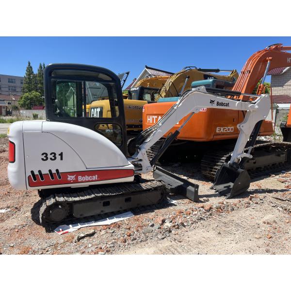 Used Mini Excavator Bobcat 331 Small Used Post Hole Diggers Second Hand Diggers