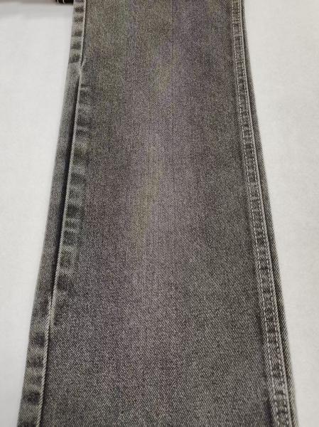 11.5OZ NEGRO/BLANCO No estirante 65%Tejido de algodón denim con 7*10 Construcción para jeans
