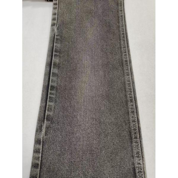 11.5OZ BLACK/WHITE Non-Stretch 65%Cotton Denim Fabric With 7*10 Construction For Jeans
