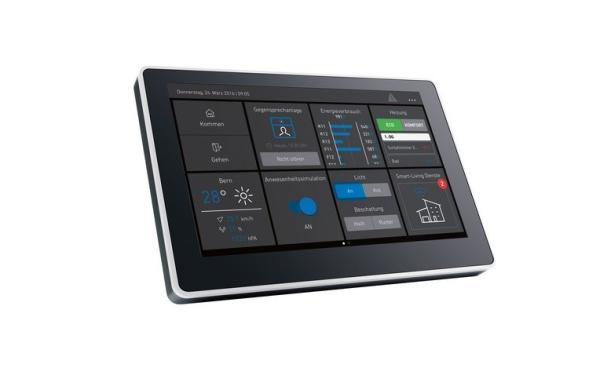 Customized Front NFC Reader Wall Mounted 7 Inch Android Control Tablet POE DC 12V Powering