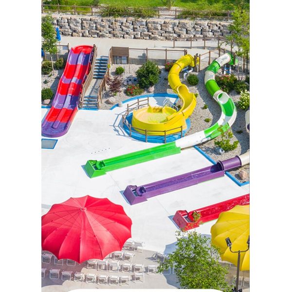 Amusement Splash Water Playground 2-10 Age Kids Interactive Water Play Splash Pads