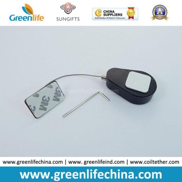 Micro Retractor Anti-Theft Security Display Pull Box W/Metal Sheet End