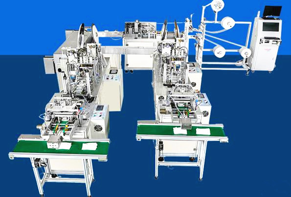 Strong Rustproof Disposable Mask Making Machine With Aluminum Alloy Structure