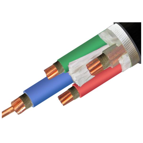 Custom XLPE Insulation Cable , Copper Conductor Cable Environmental Protection