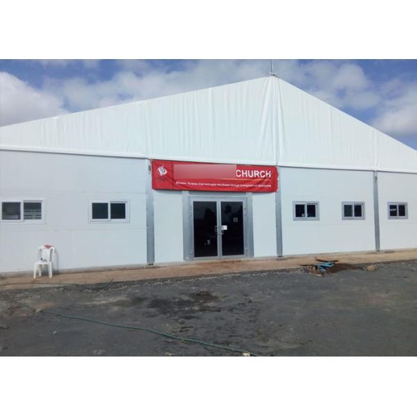 UV Resistant 20x40m 1500 People Marquee Tent For Church