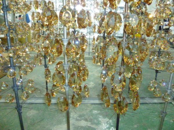 Multi arco Ion Coating da máquina luxuosa do chapeamento de Crystal Lighting PVD