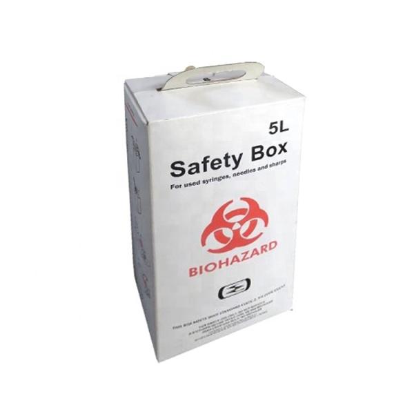 Portable Personalized Medline Sharps Containers , Safety Box Medical For Hospital