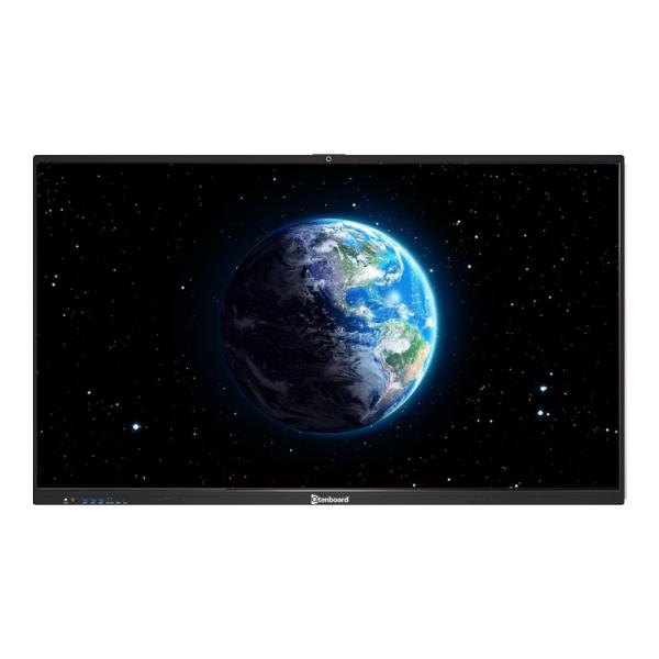 Qtenboard 65 Inch Interactive Flat Panel with 4K Resolution, 40 Touch Points,