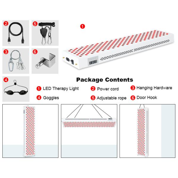 Здравоохранение отсутствие панели терапией красного света фликера 1000W гарантия 3 год