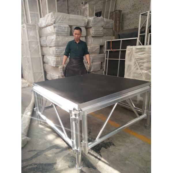 Outdoor Wooden and Aluminum Assembling Portable Stage Platforms for Wedding , Concert