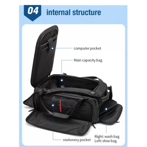 40L Multifunctional Travel Backpack For Camping