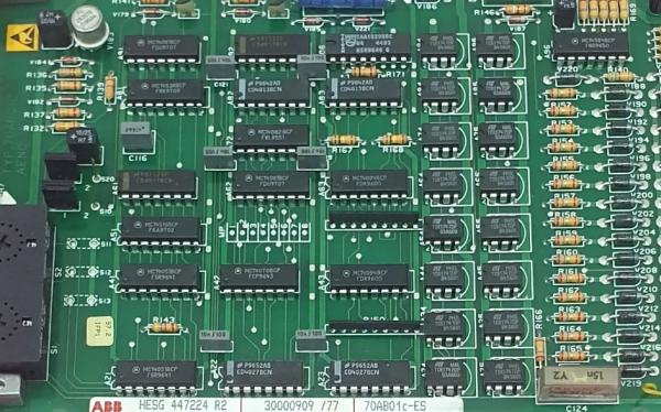 ABB 70AB01C-ES HESG447224R2 Digital Output Module Procontrol P13