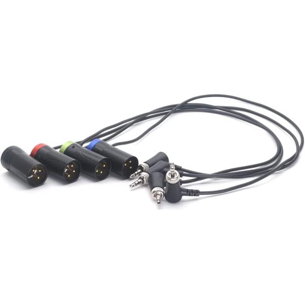 ODM Lockable Camera Audio Cable , 3 Pin XLR Male To 3.5 Mm Cable For Sony D11