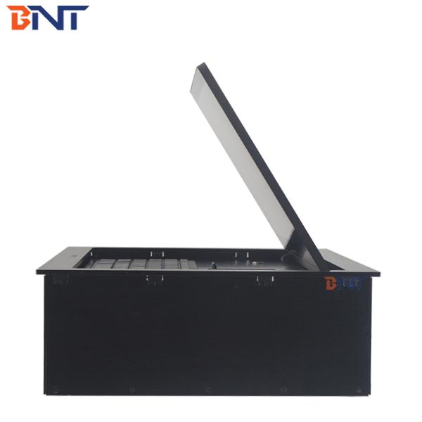 Conference Table Mount Retractable LCD Monitor Motorized Flip up Tuner/Flip up Lift With Conference System