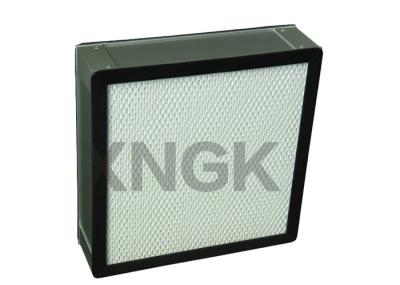 Waterproof Glassfiber Media Hepa Air Filter , H13 H14 Hepa Filter For Cleanroom