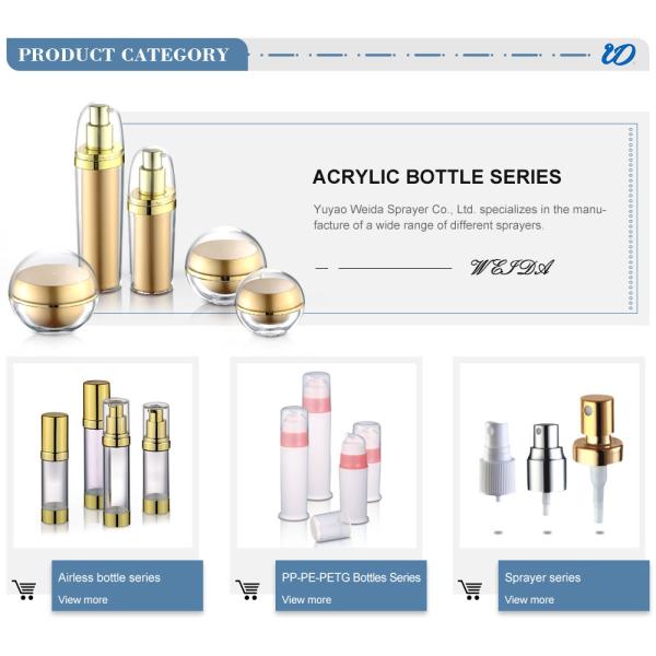 Личная гигиена, косметическая акриловая бутылка-банка для крема по уходу за кожей в промышленных условиях