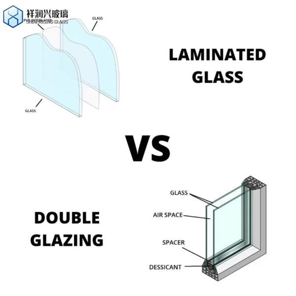 Thickness Demand Metal Mesh Laminated Glass for Partition Wall Flat Decorative