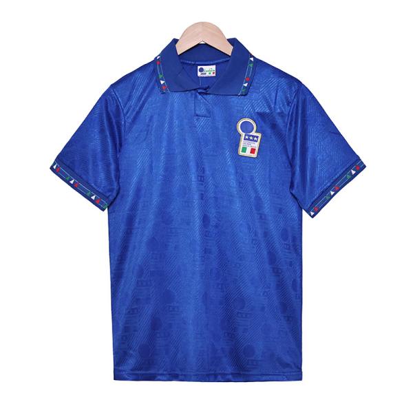 1994 Italian Home Retro Football Jersey Classic Replica Customization
