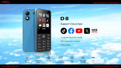 RT OS 2G Network Cell Phones With 320*240 Pixel Screen Resolution