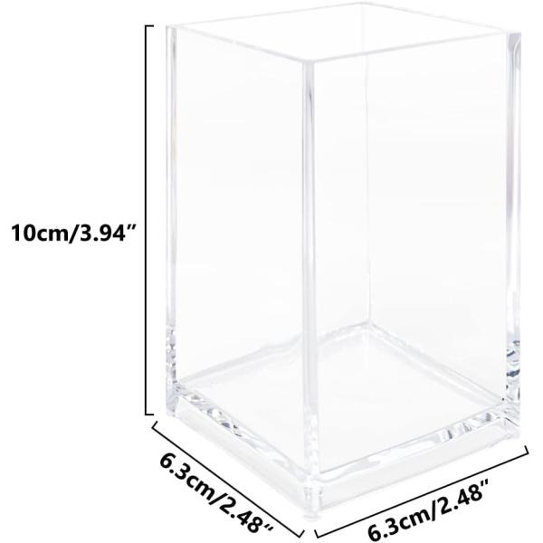 Прозрачный универсальный акриловый держатель акриловый организатор письменного стола карандаш и ручка для офиса школы