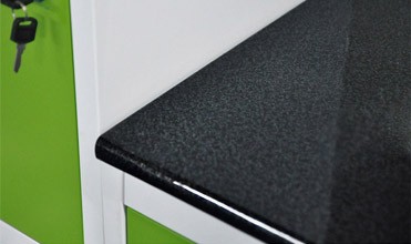 Flat Pack RAL Color H1920mm Steel Kitchen Cabinet