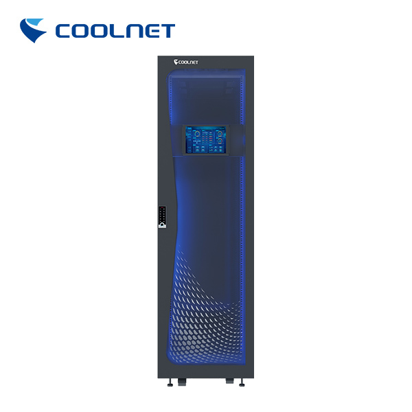Coolnet Integrated Modular Cabinet System for High-Density Data Applications with 42U Cabinet and Edge Computing