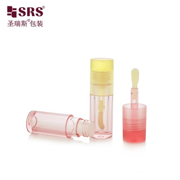 G1184 Paint Gradient Color Customize Plastic Lipgloss Tube Packaging Skincare Serum Bottle