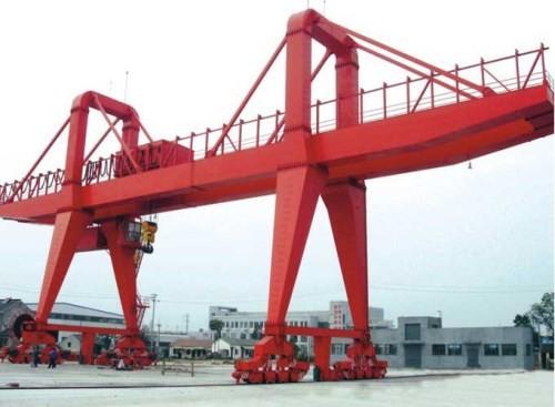 Electric Box Girder Gantry Crane for Construction Sites / 37t - 15m - 9m /