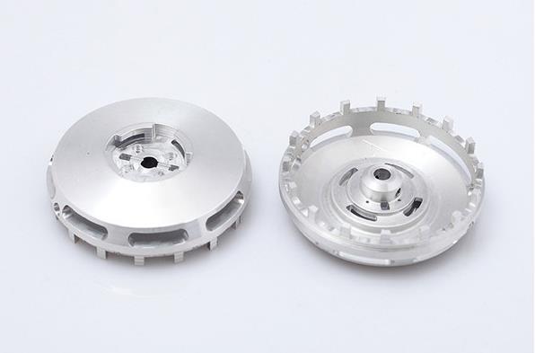Precision Machined RC Airplane Parts Steel Material With Zinc Plating