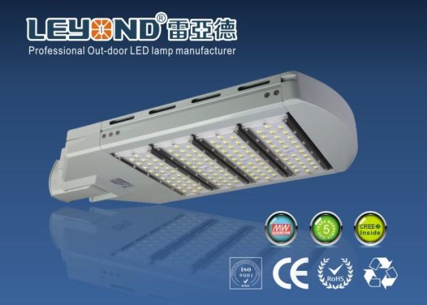IP66 Meanwell Bridgelux Chip COB 150w LED Street Lighting 120LM/W