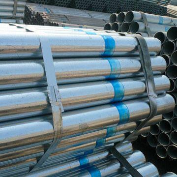 ASTM A53 hot galvanized ERW Steel Pipes for structures