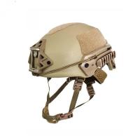 Casque rapide de preuve de balle de Nij de casque militaire ballistique de niveau d'Iiia de PE plein