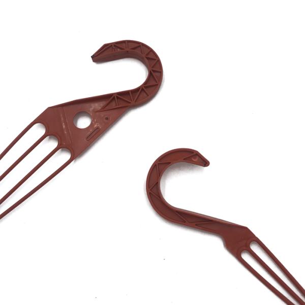 Засаживать аксессуар сада крюка цветочного горшка HDPE PVC смертной казни через повешение мягкий пластиковый