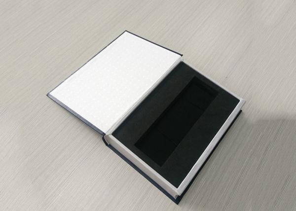 Printing Paperboard Book Shaped Box With Inner Tray Custom Logo OEM Service