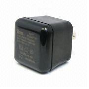 11W 5V 1A-2.1A portable USB Universal AC DC Power Adapter US plug with EN 60950-1