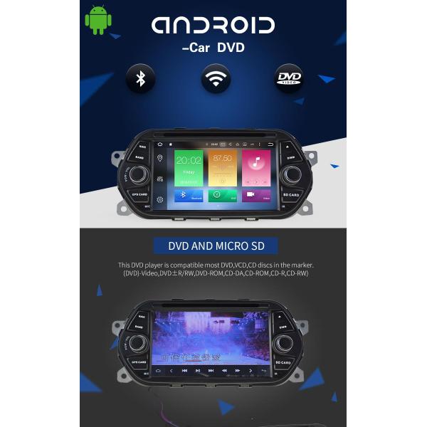 Car Audio Stereo DVD Player Android 8.0 with MP3 MP5 for Fiat Eaga new