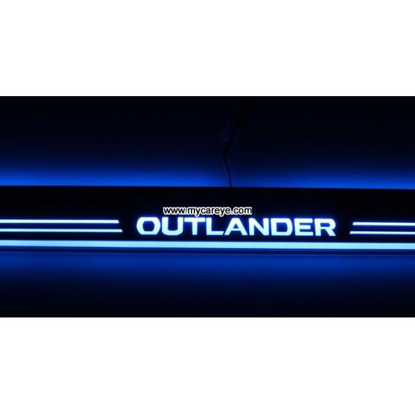 Mitsubishi Outlander car Water proof Welcome pedal auto lights sill door pedal