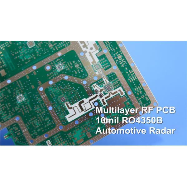 двойник 4mil Роджерс 4350 встал на сторону ПКБ монтажной платы 0.101мм РФ толщиной