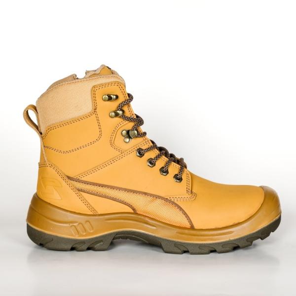 SJ Customize Waterproof Leather Upper for Composite Toe Protection Best in Australia Safety Boots Market