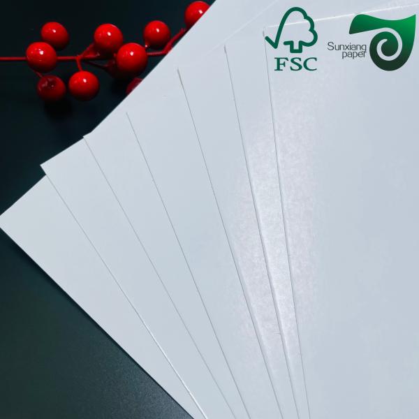FSC 270gsm 300gsm Double Sided Glossy Laser Printing Paper For Trading Game Cards