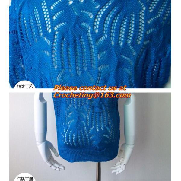 Blouse, clothing, garment, Hollow out, belt, sexy knitted, crover up, crochet, beach dress