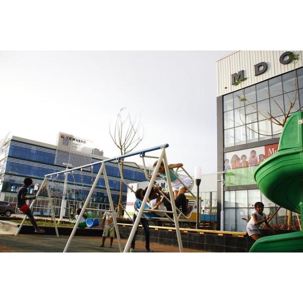 Édifices commerciaux en acier sur mesure préfabriqués pour les centres commerciaux des supermarchés