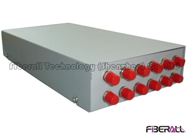 Mini Type Fiber Optic Patch Panel Fiber Terminal Box With 12 FC Adapters