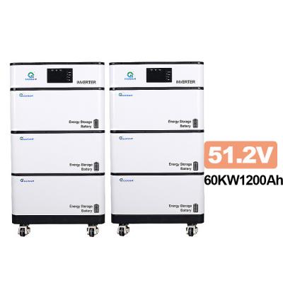 Prático bateria de lítio casa inversor interno com 48 V LFP BMS