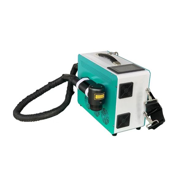 Portable 100W Max Handheld Laser Cleaning Machine Brand Graffiti Removal Mold Cleaning Core Laser Source Motor for Wood