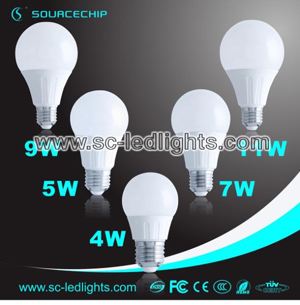 2015 cheap energy saving wholesale LED bulb light B22/E27 3W/5W/7W/9W/12W