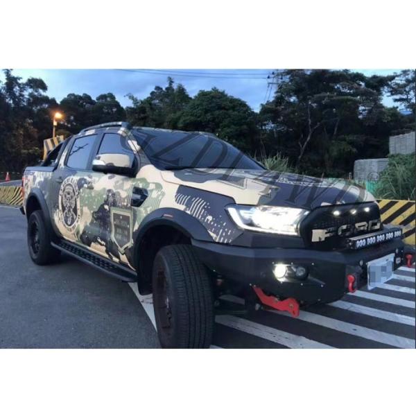 Original reflexivo magro da guarda florestal t7 t8 2015-2019 de Ford da etiqueta da modelagem por injeção dos PP dos alargamentos do arco da roda 4x4