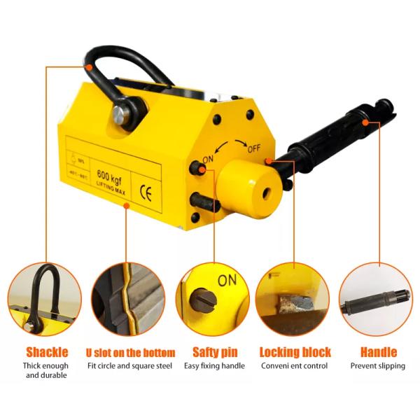 Специализированный цветовой магнитный подъемник для стальных металлолома