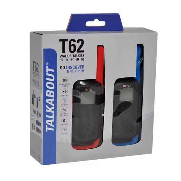 T62 Outdoors Travel Blue Professional Major an Intercom Public Frequency Walkie Talkie